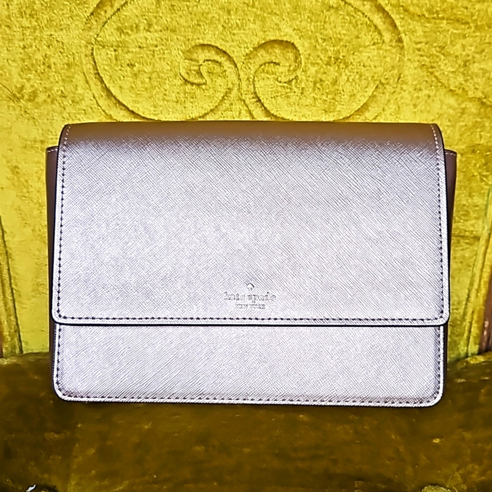Kate Spade Cove Street Convertible Crossbody Bag Handbag Rose Gold Metal… - Picture 3 of 12